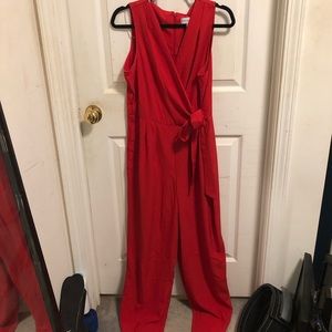 Red Jumpsuit